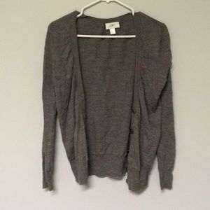 Gray Cardigan